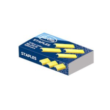 Staples Nr.24/6 1000pcs. steel yellow FOROFIS