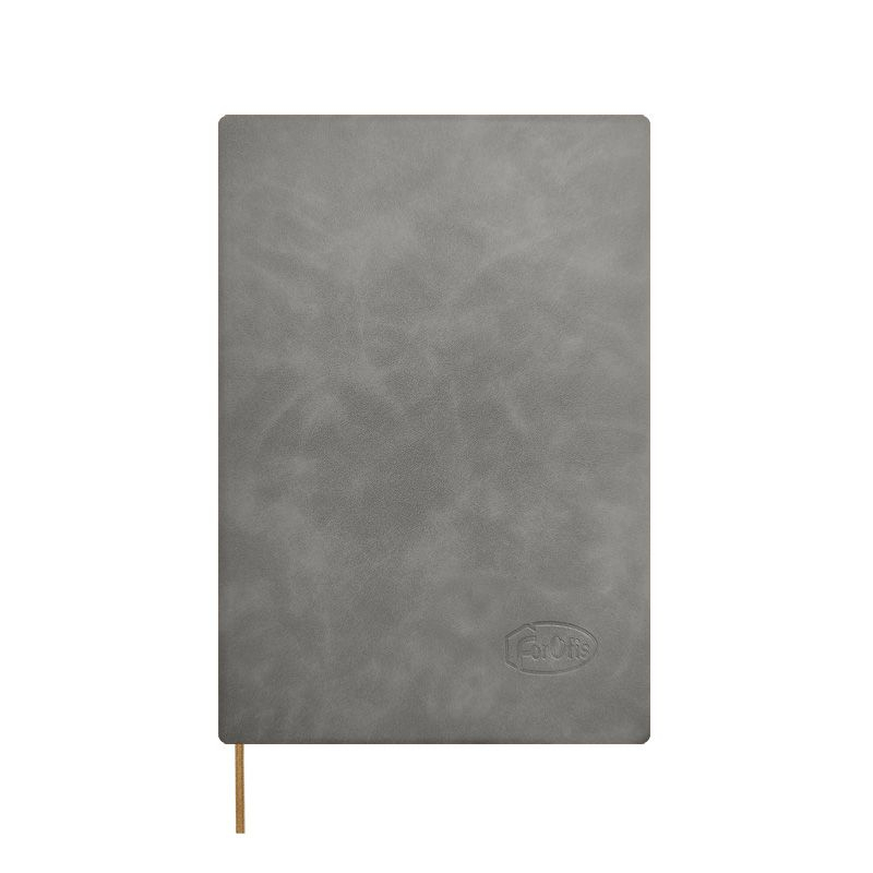 Datebook Forofis, A5, lined, without dates, soft cover, grey, 120sh.
