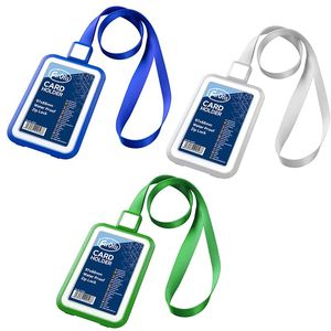 Name badge (plastic) 97x66mm