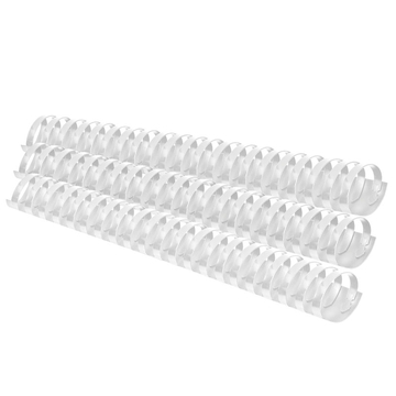 Binding comb 32mm 310sheets FOROFIS white 50pcs plastic