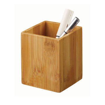 Pen holder Bamboo FOROFIS 80x80x100mm