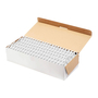 Binding comb 32mm 310sheets FOROFIS white 50pcs plastic