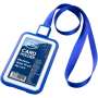 Name badge with Lanyard, Water-Resistant (plastic) FOROFIS 85x54mm