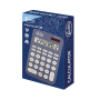 Calculator 167x99x24mm (solar+cell battery) blue color