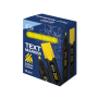 Text marker yellow chisel tip 1-5mm black barrel FOROFIS