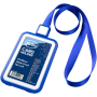 Name badge with Lanyard, Water-Resistant (plastic) FOROFIS 97x66mm